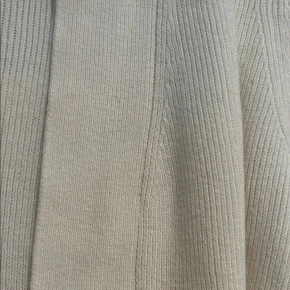 White House Black Market Cream Textured Cardigan - Picture 8 of 9